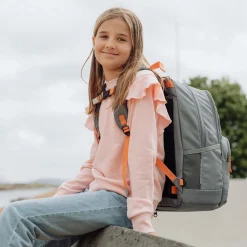 Sale Sport Junior, Green Orange Skolesekk