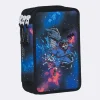 Fashion Trelags pennal med innhold, Ninja Elements Pennal