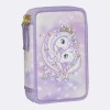 Hot Trelags pennal med innhold, Unicorn Princess Purple Pennal