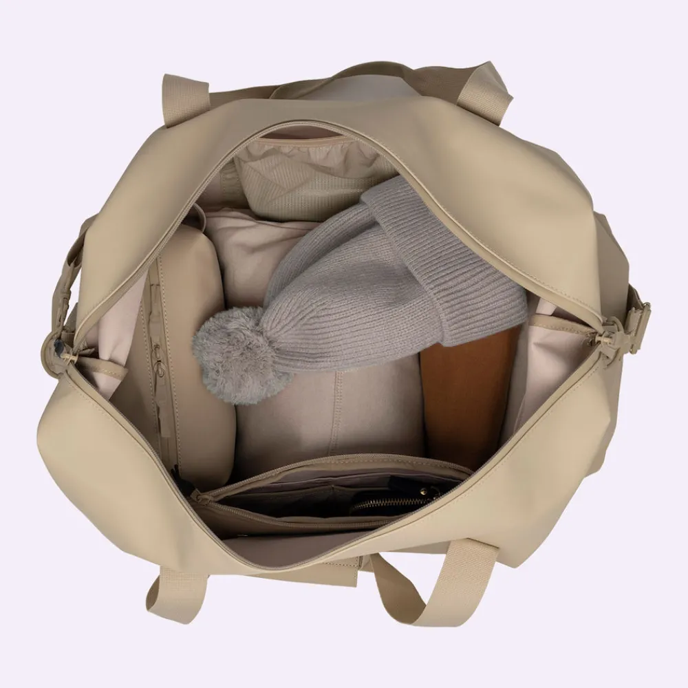 Best Weekendbag 48H Street, Beige Weekend Bag