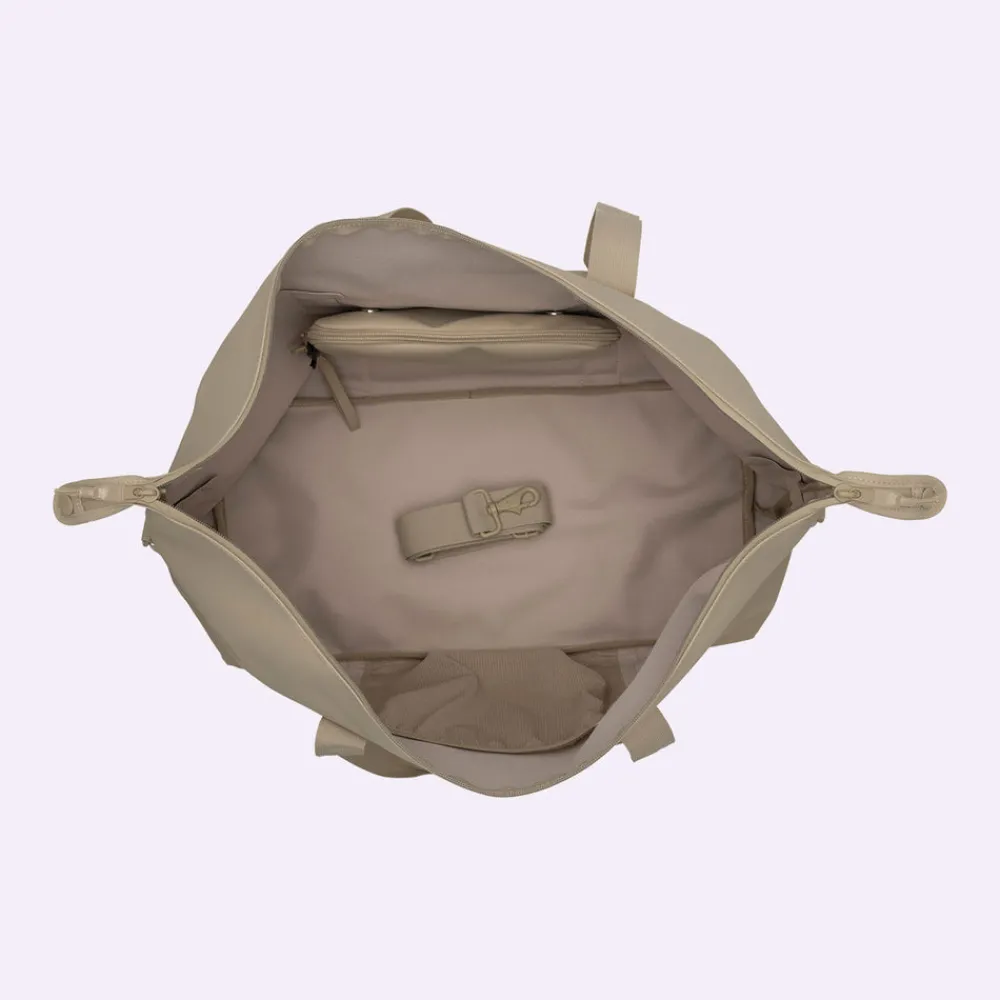 Best Weekendbag 48H Street, Beige Weekend Bag