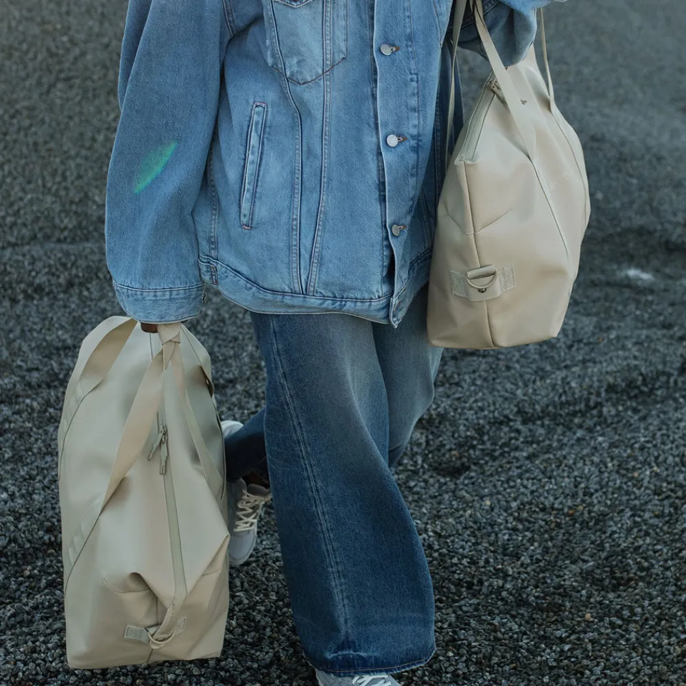 Best Weekendbag 48H Street, Beige Weekend Bag